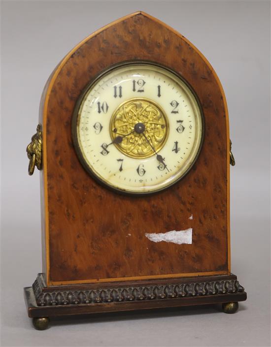 An Edwardian mantel timepiece